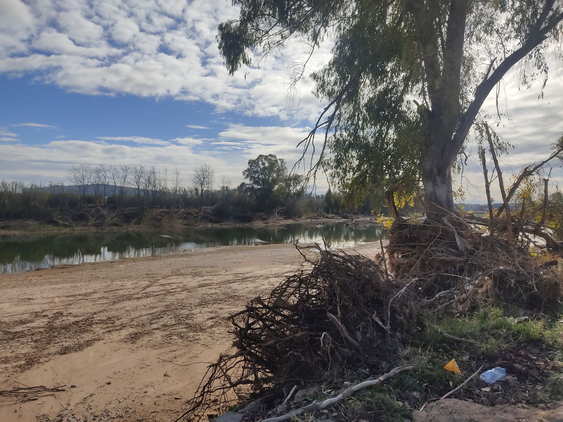 Cauce del río Magro en l'Alcúdia.