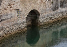 La Acequia Real a su paso por Antella.