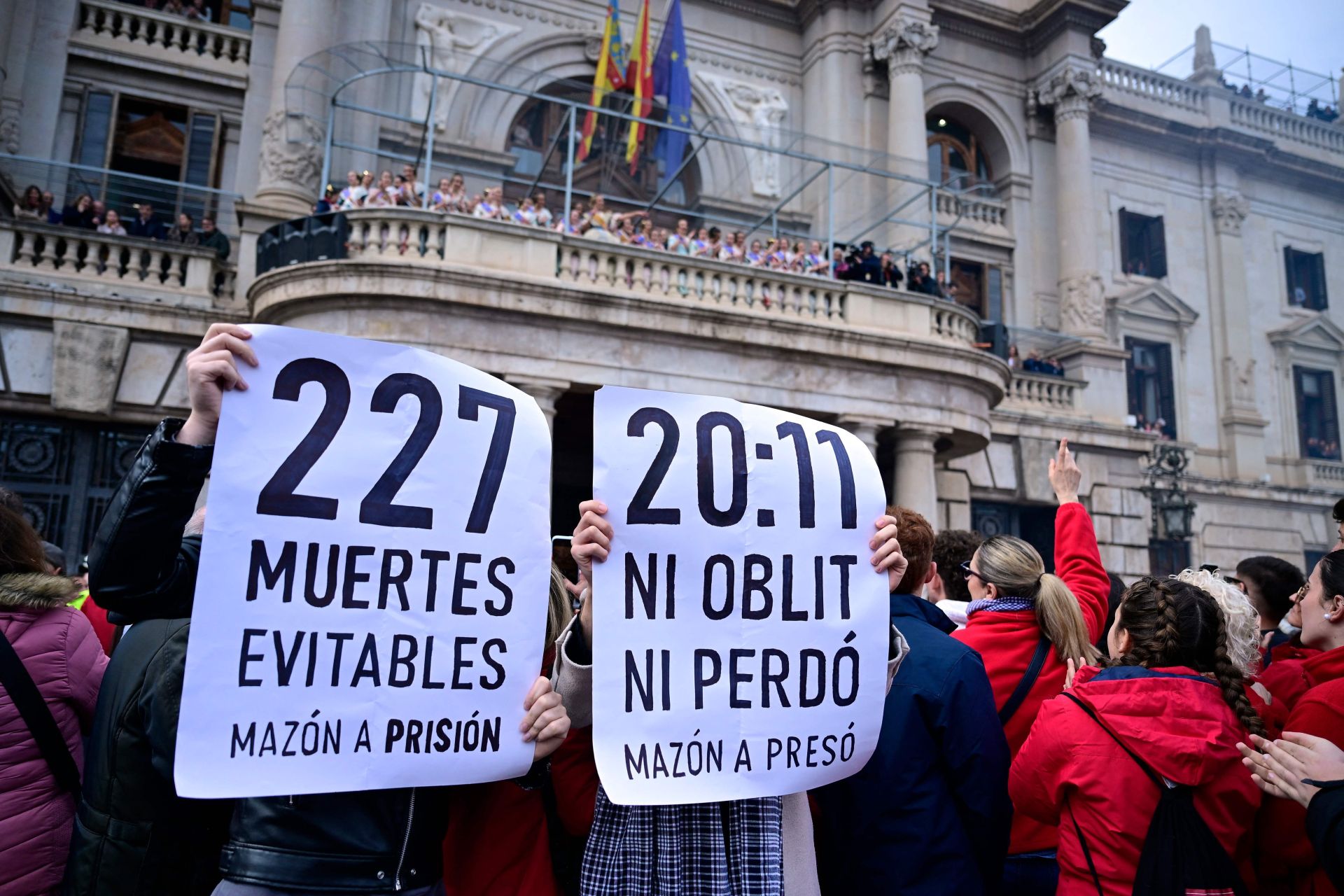 La manifestación en Valencia contra la gestión política de la dana, en imágenes