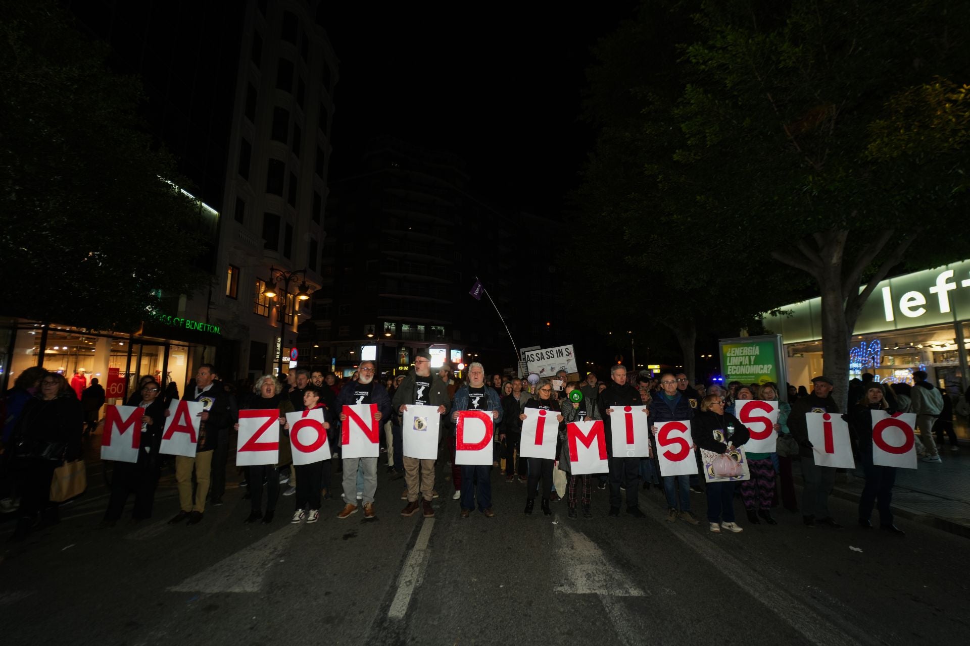 La manifestación en Valencia contra la gestión política de la dana, en imágenes