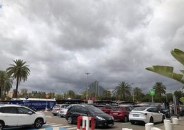 Nubes sobre Valencia.