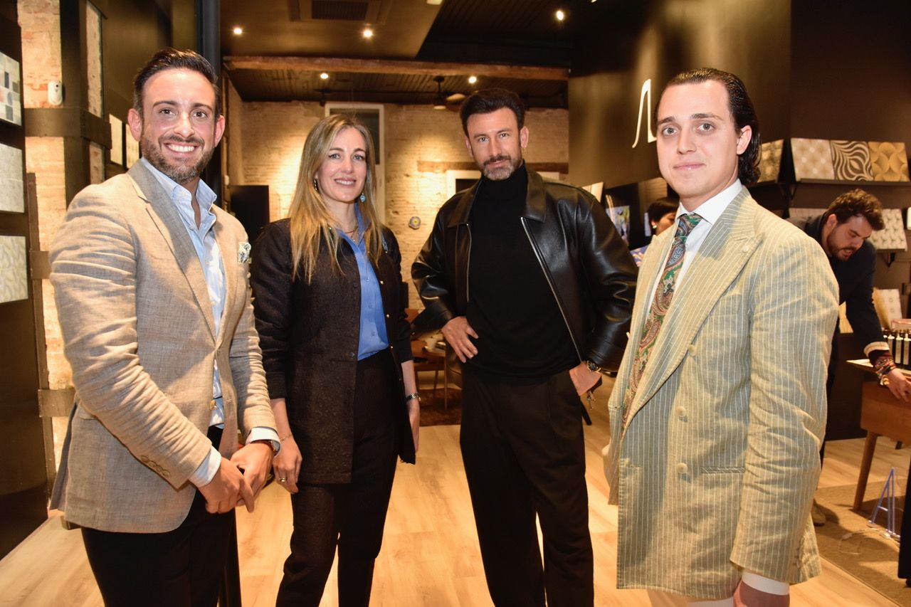 Alberto Aibar, Sandra Andújar, Sergio Puig y Jordi Sánchez.