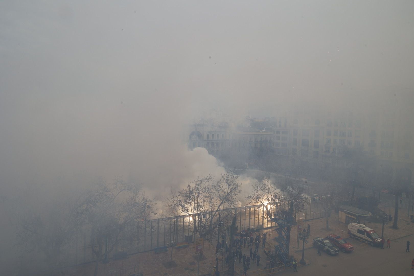 FOTOS | Mascletà del domingo 2 de marzo de las Fallas de Valencia 2025