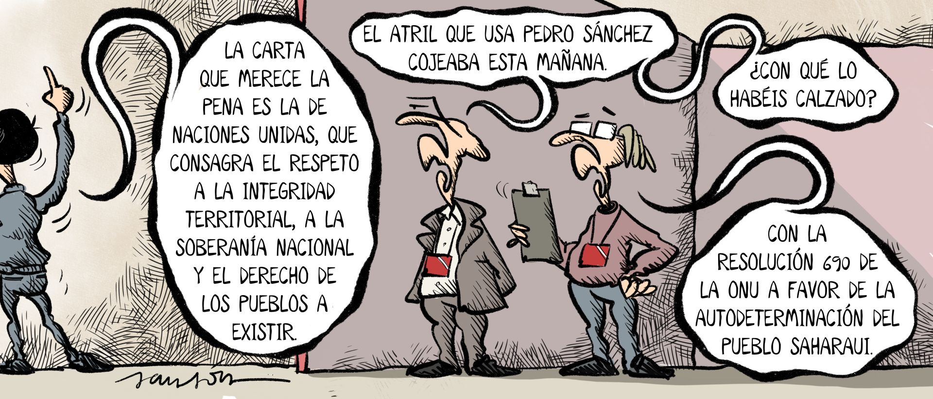 La viñeta de Sansón