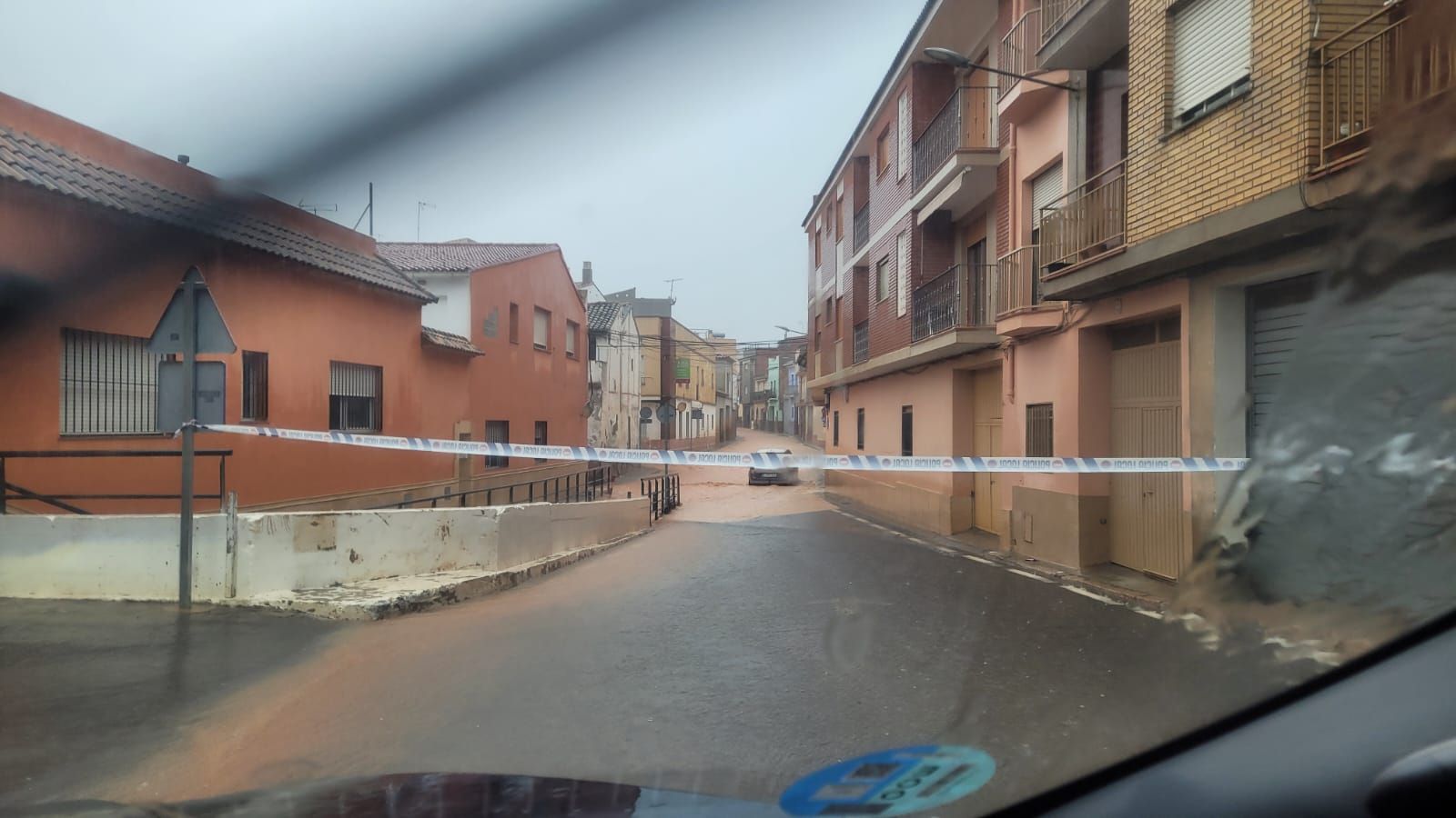 Lluvias en Pedralba