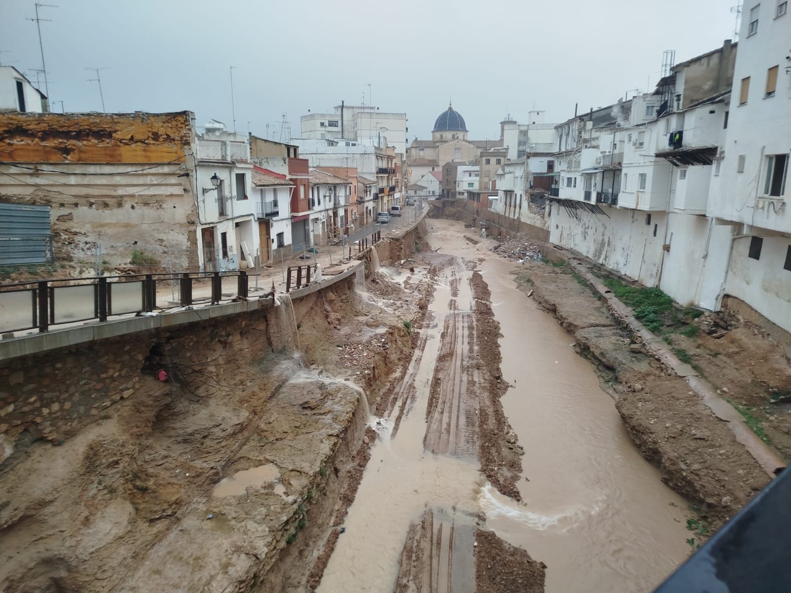 FOTOS | Las fuertes lluvias golpean la Comunitat Valenciana este lunes
