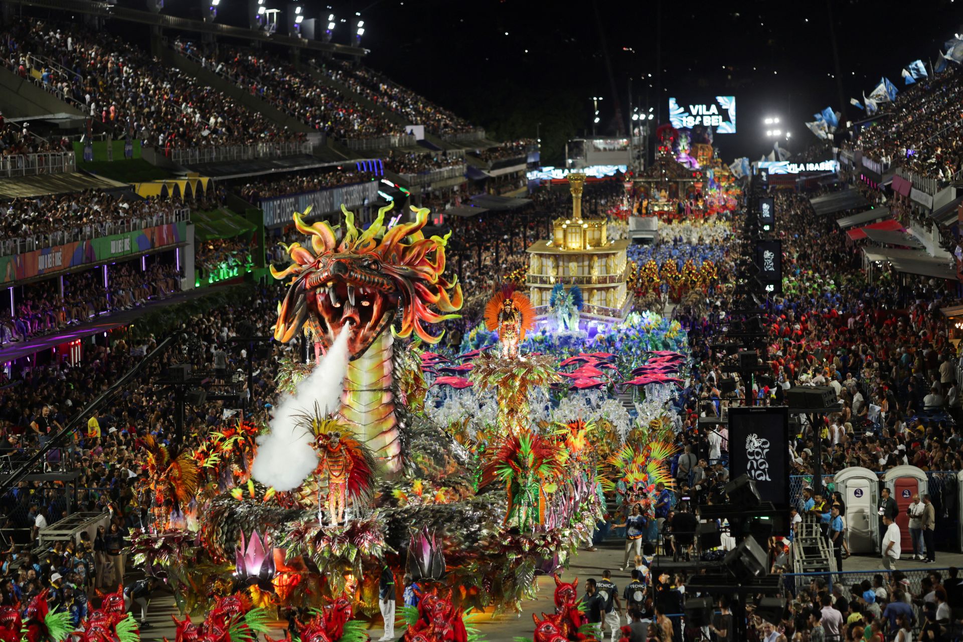 Las mejores imágenes del Carnaval de Río de Janeiro 2025