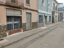 Calles de Cogullada, Carcaixent, que sufrieron la dana de octubre.