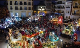 Cabalgata de San José en Cheste.