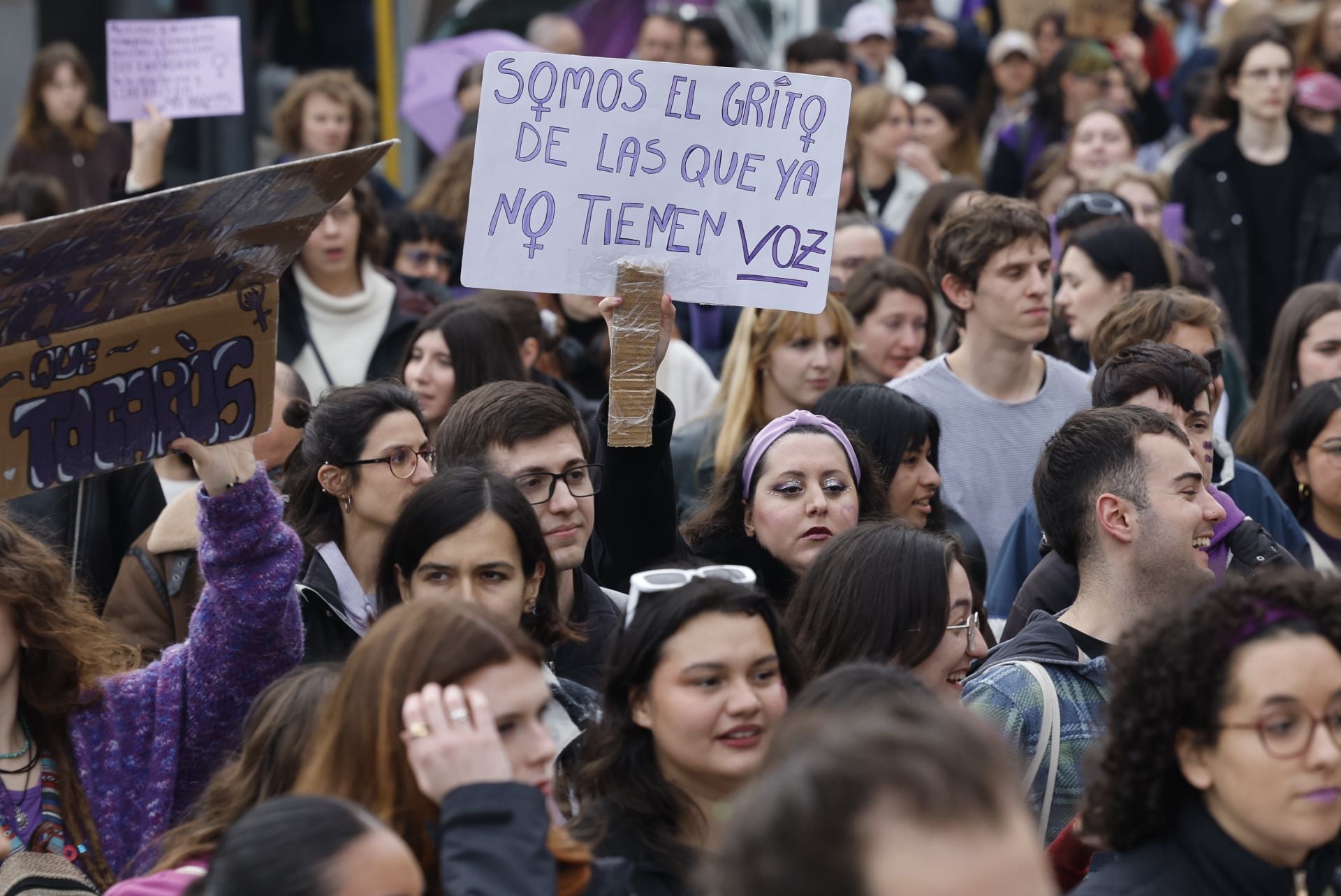 Las imágenes de la manifestación del 8M en Valencia