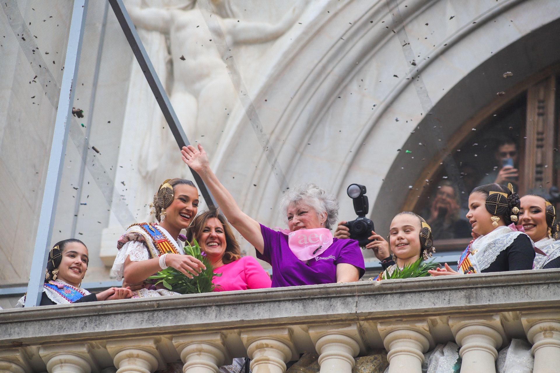 La mascletà de Nuria Martí de las Fallas 2025, en imágenes