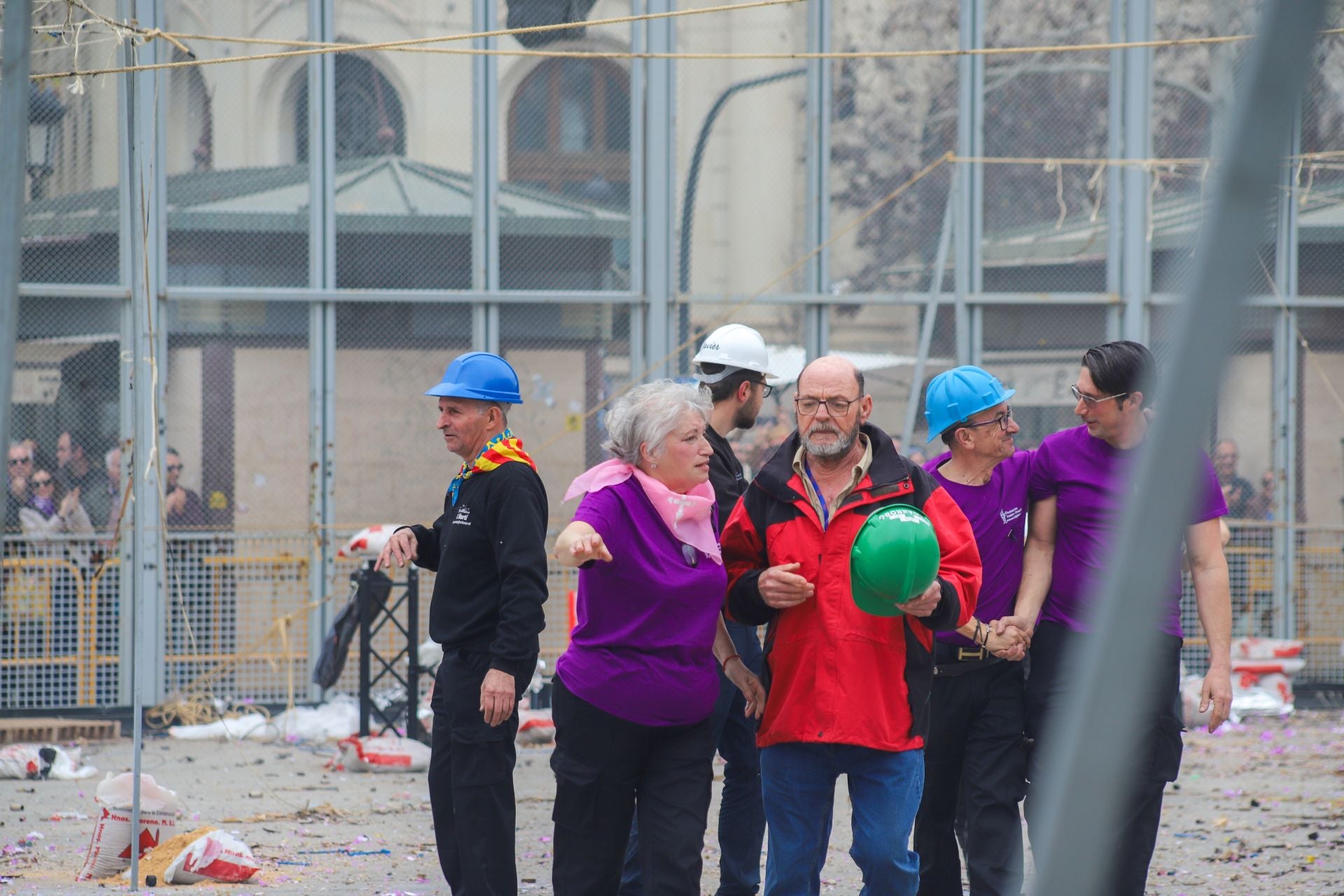 La mascletà de Nuria Martí de las Fallas 2025, en imágenes
