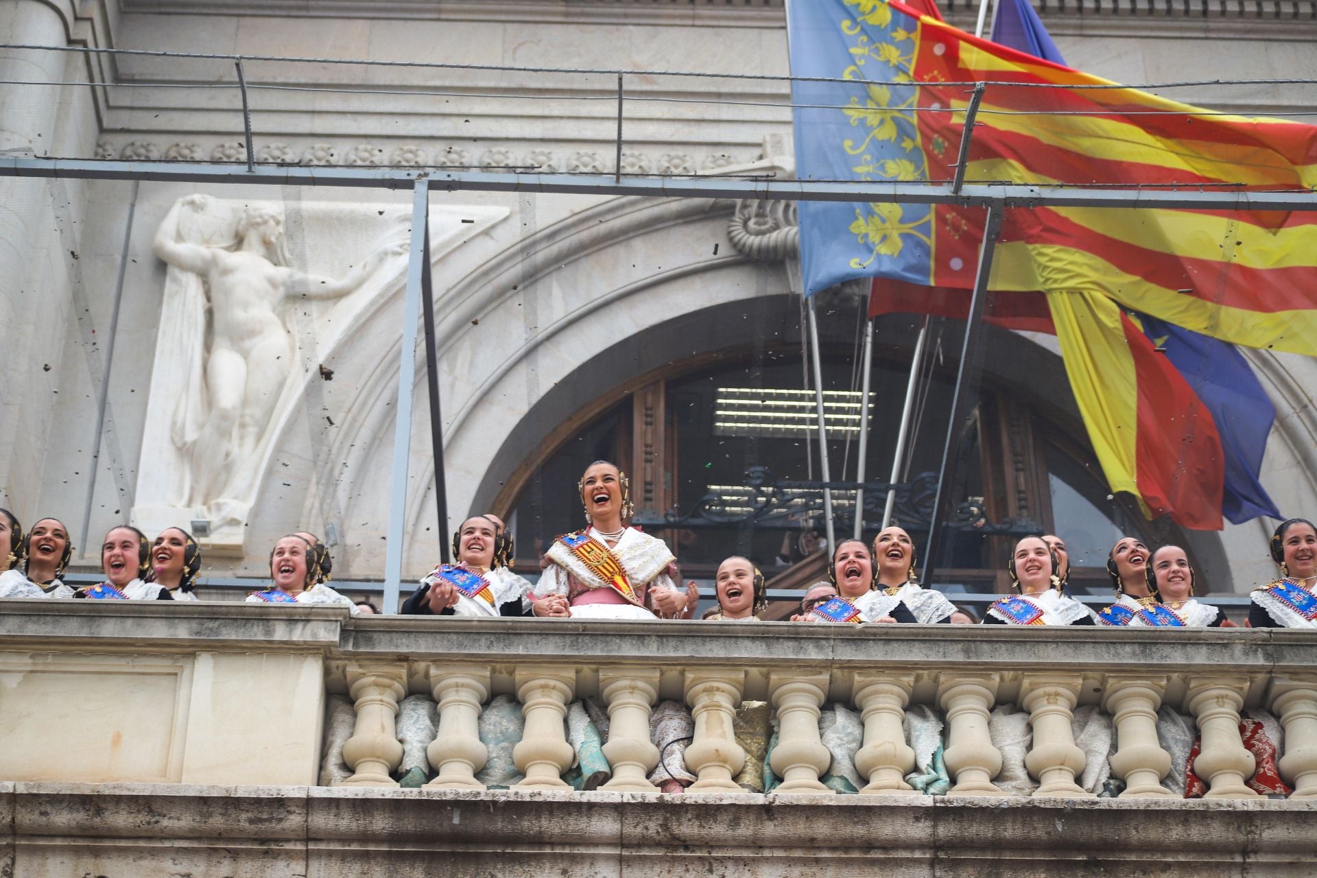 La mascletà de Nuria Martí de las Fallas 2025, en imágenes
