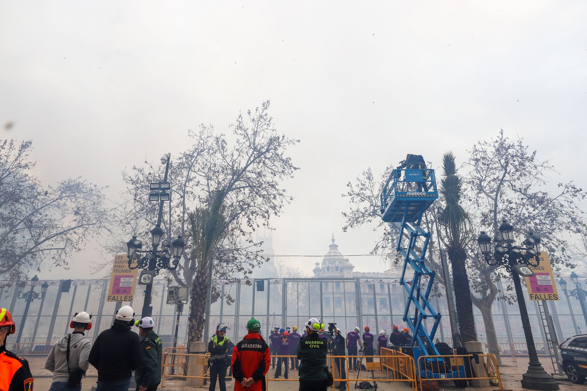 La mascletà de Nuria Martí de las Fallas 2025, en imágenes