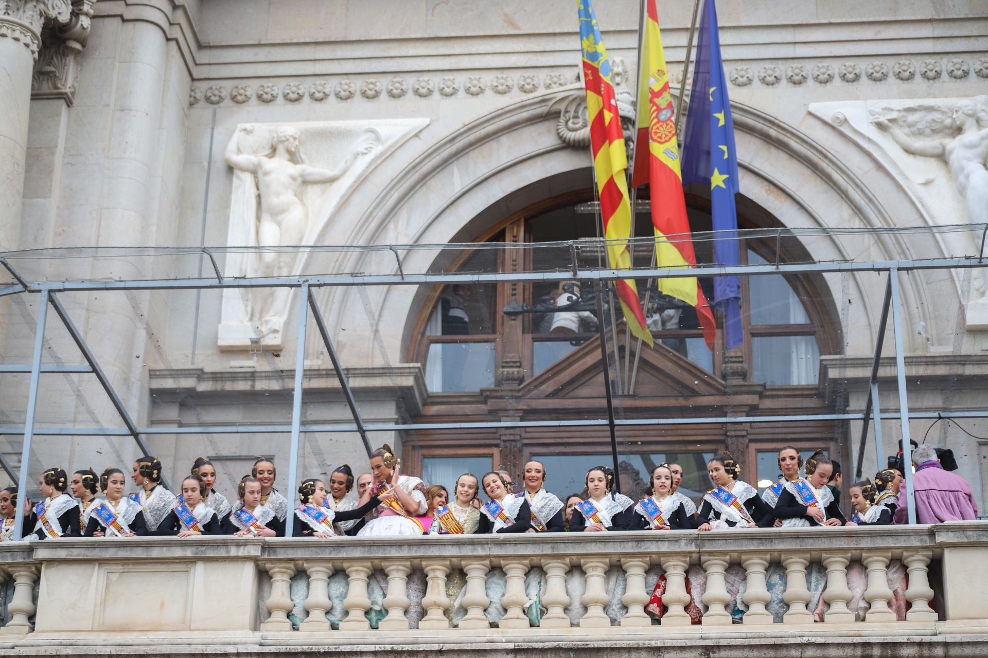 La mascletà de Nuria Martí de las Fallas 2025, en imágenes