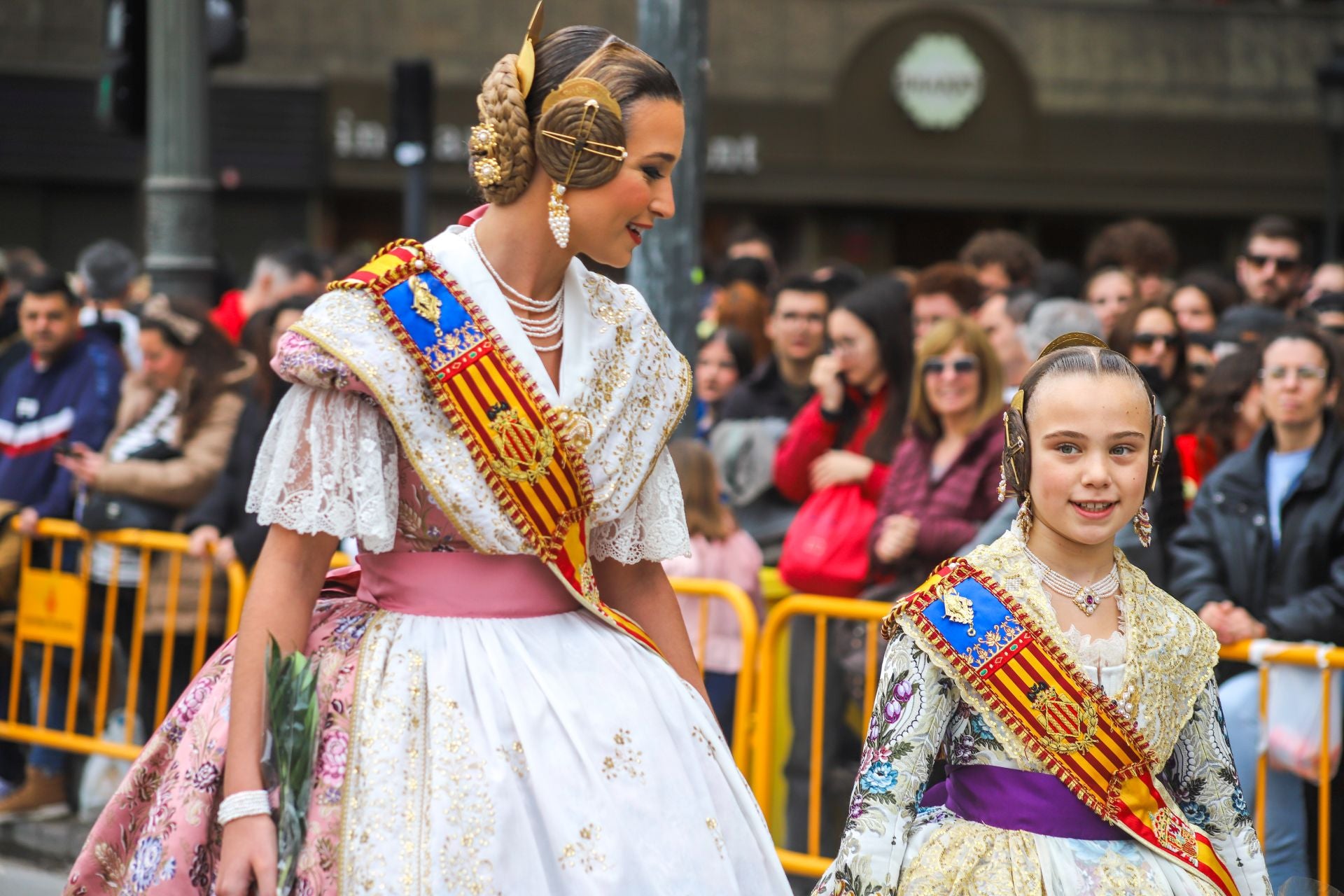 La mascletà de Nuria Martí de las Fallas 2025, en imágenes