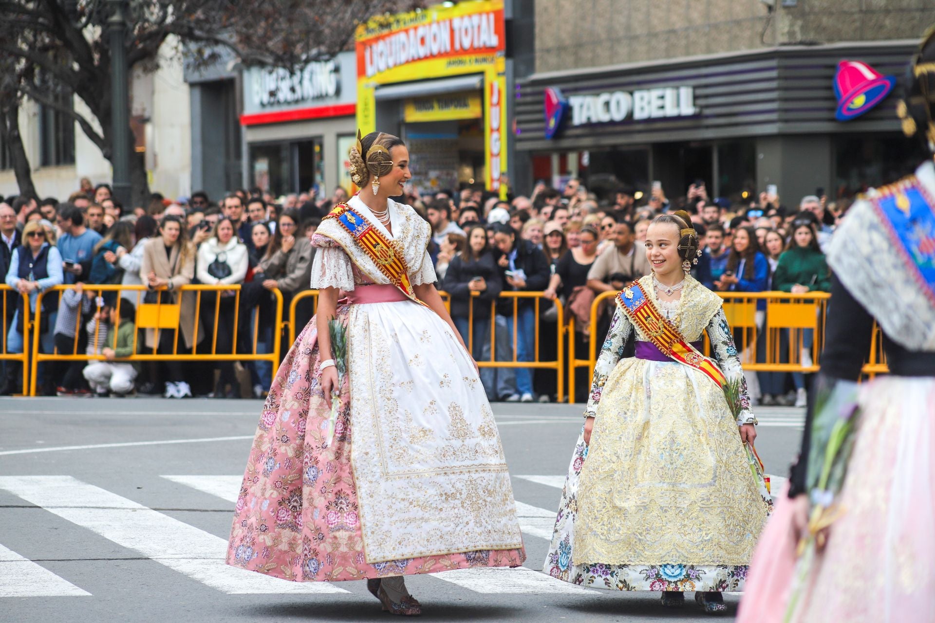La mascletà de Nuria Martí de las Fallas 2025, en imágenes