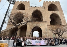 Los vecinos de l'Olleria, en Valencia.