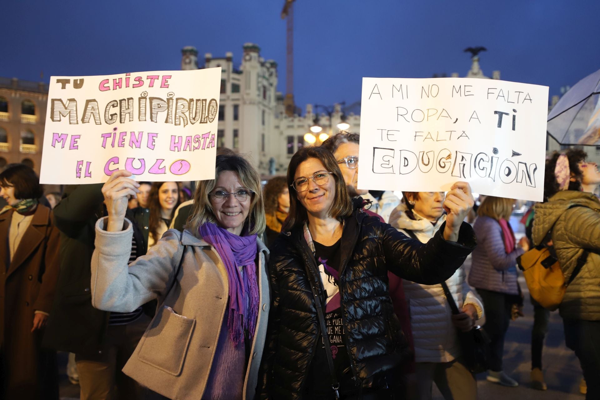 Las imágenes de la manifestación del 8M en Valencia