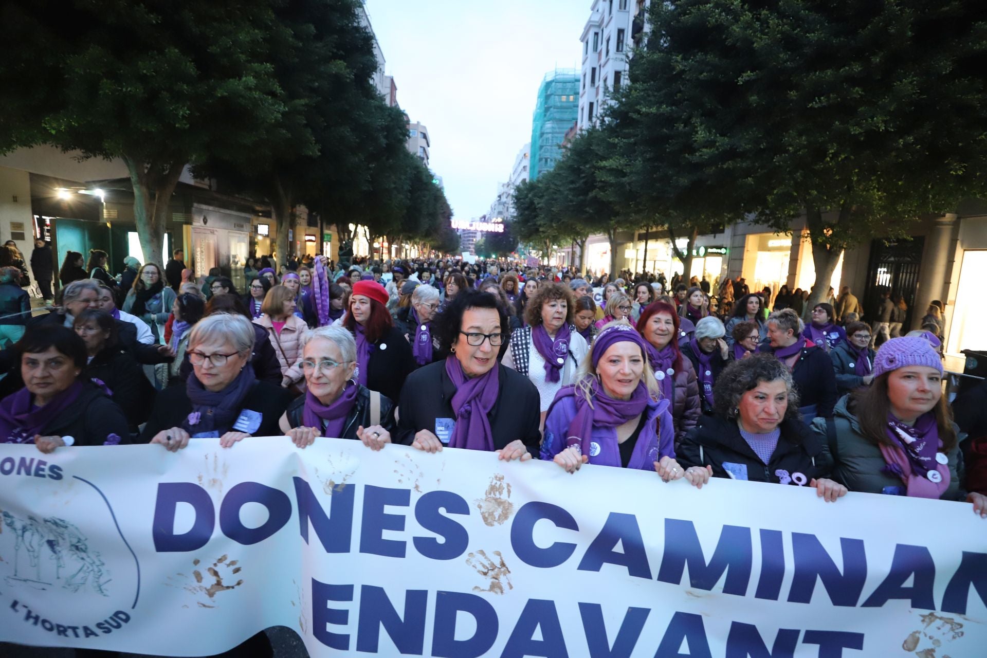 Las imágenes de la manifestación del 8M en Valencia