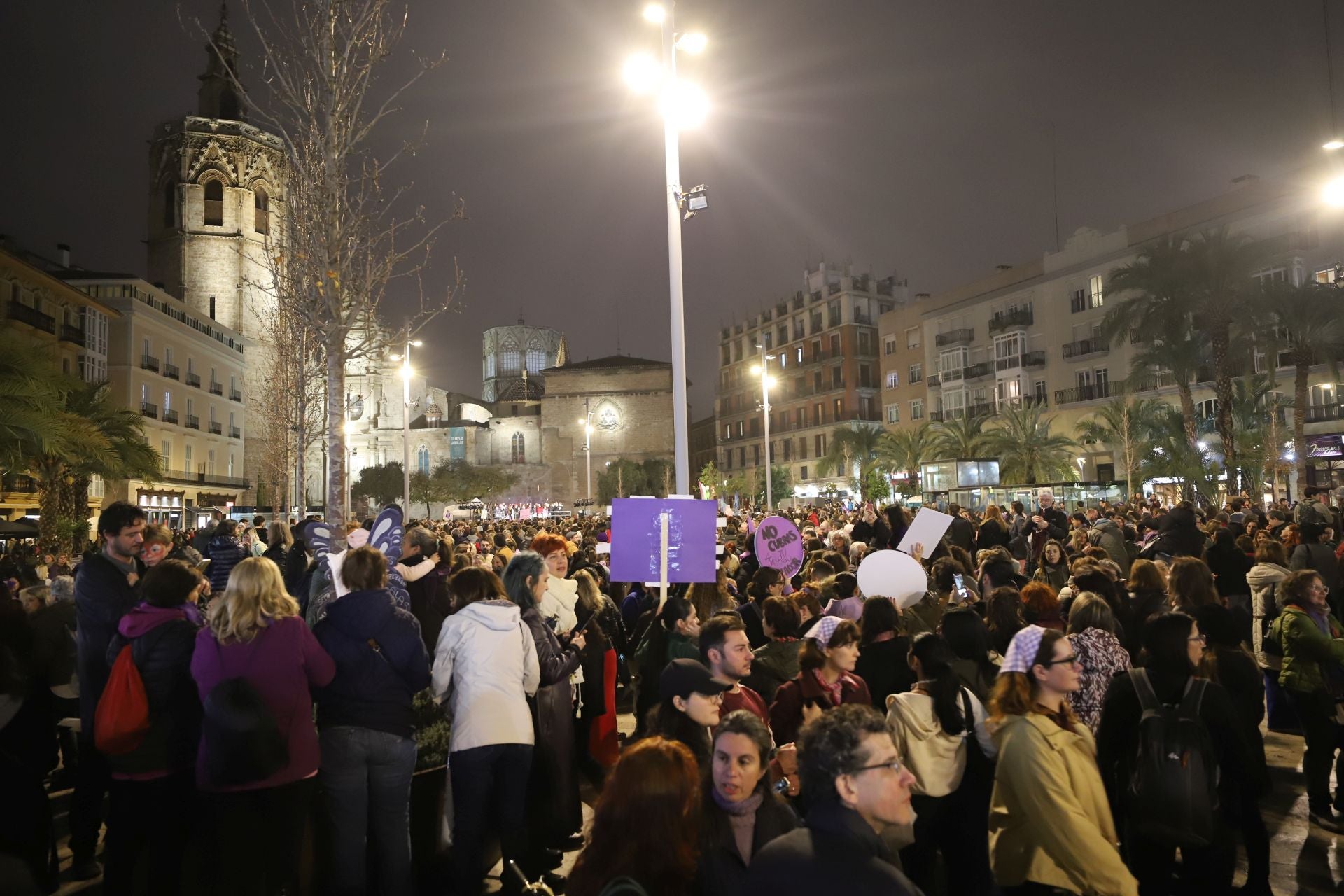 Las imágenes de la manifestación del 8M en Valencia