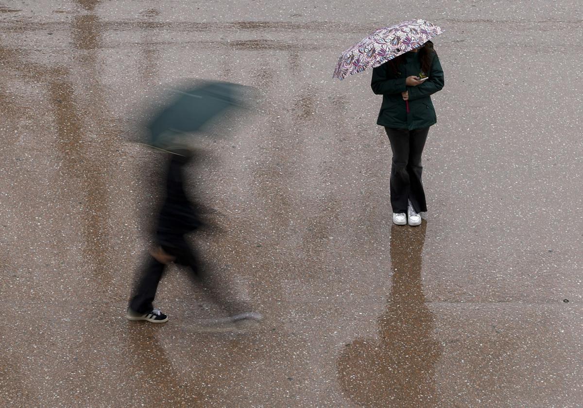 Lluvias en Valencia.