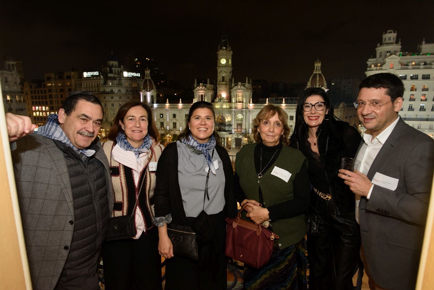 José Miguel Rosell, Marisa Quintanilla, Olga Ferrer, Mª José Martínez, Javier Sauri y Mª José Sánchez.