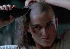 La actriz Demi Moore.