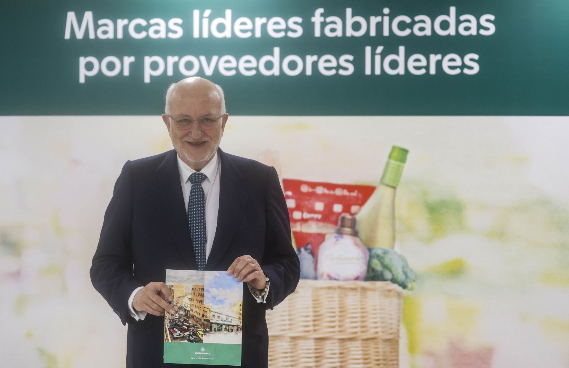 Todas las imágenes de la presentación de los resultados de Mercadona en 2024