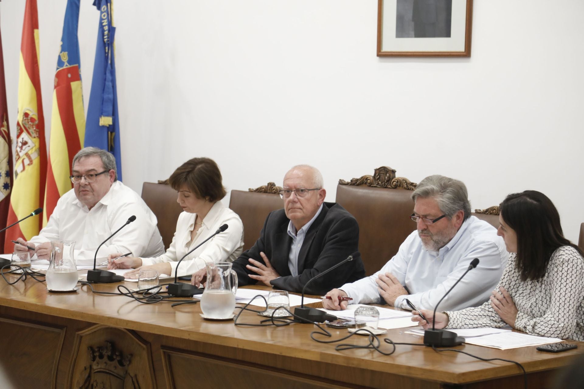 Imagen de un pleno reciente celebrado en Dénia.