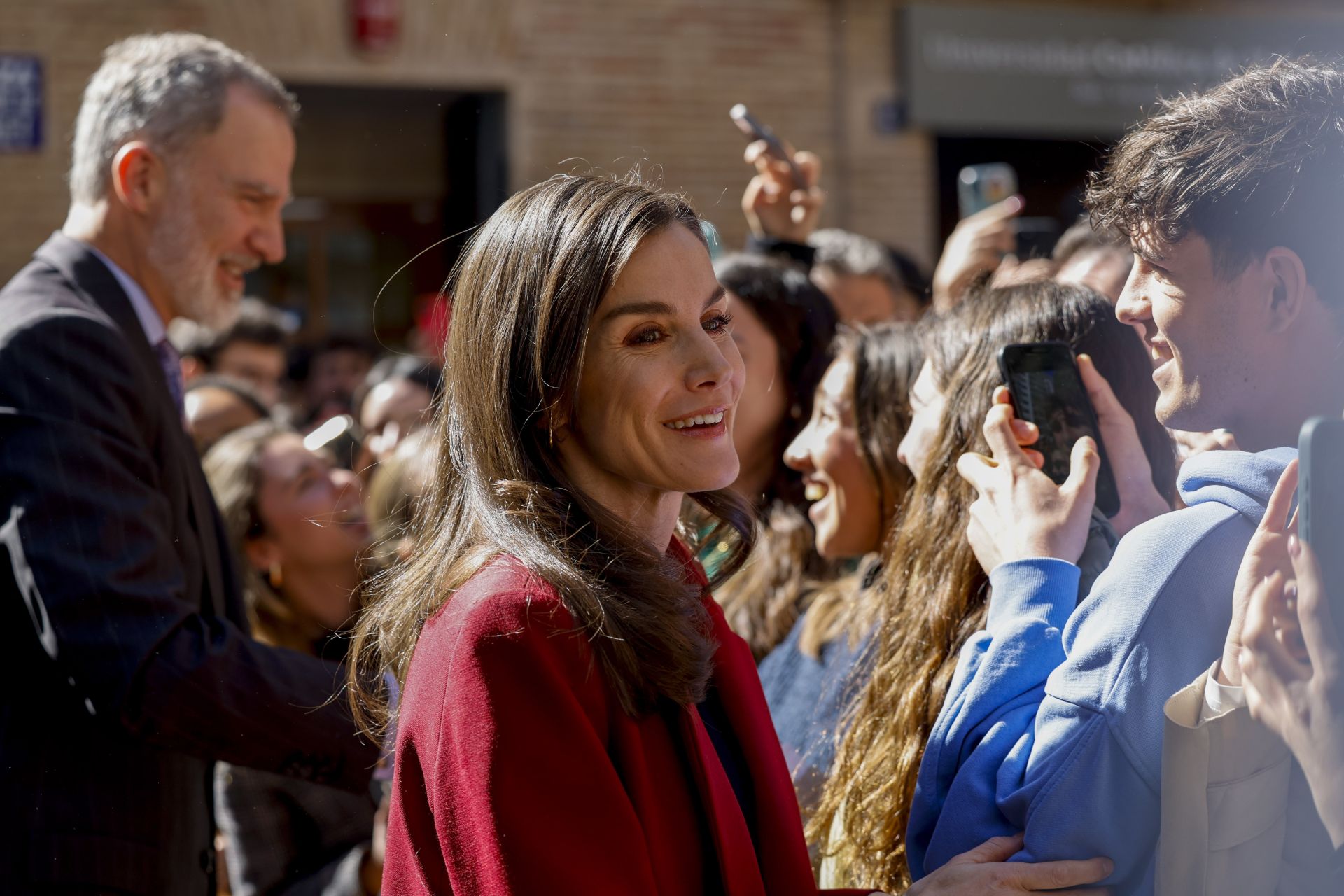 Los Reyes han visitado Valencia.