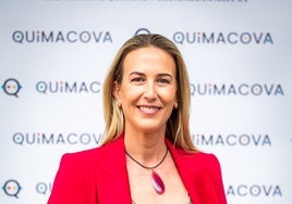 Amaya Fernández, presidenta de Quimacova, la asociación que representa al sector químico valenciano.