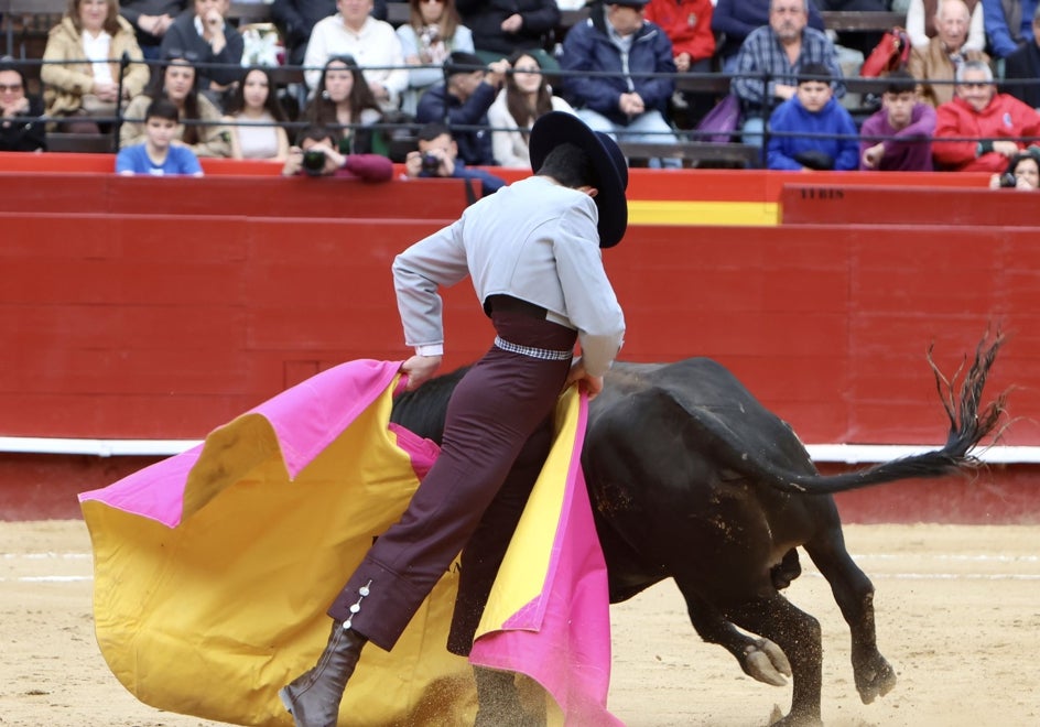 Así de bien toreó Bruno.