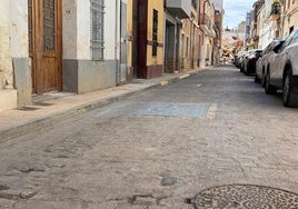 Boca de alcantarillado en Catarroja.