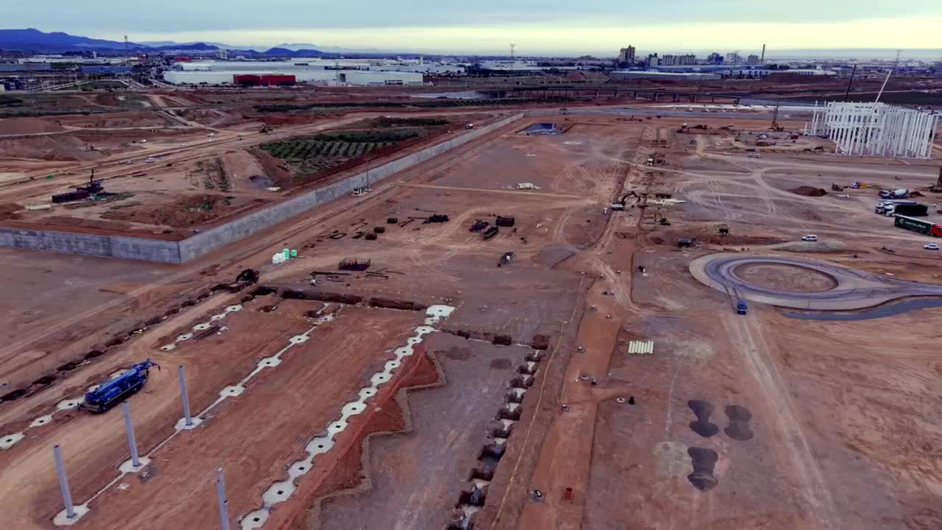 PowerCo reparte 250 millones en obras de la gigafactoría entre empresas valencianas