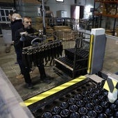 Productores de vino de la zona de Requena.