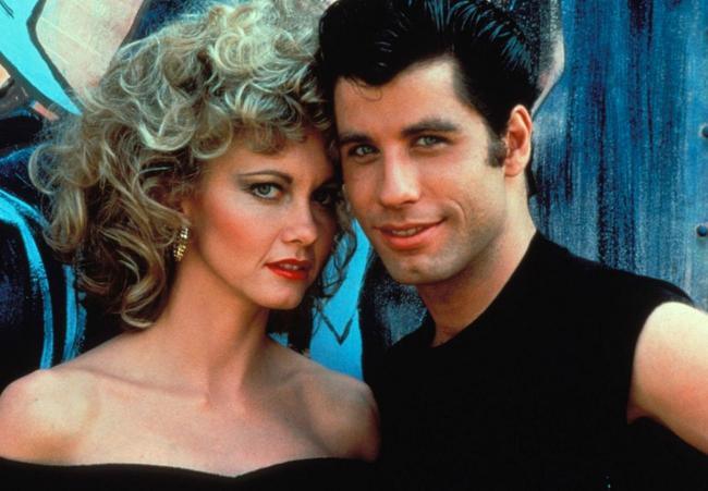 Olivia Newton-John y John Travolta en 'Grease'.