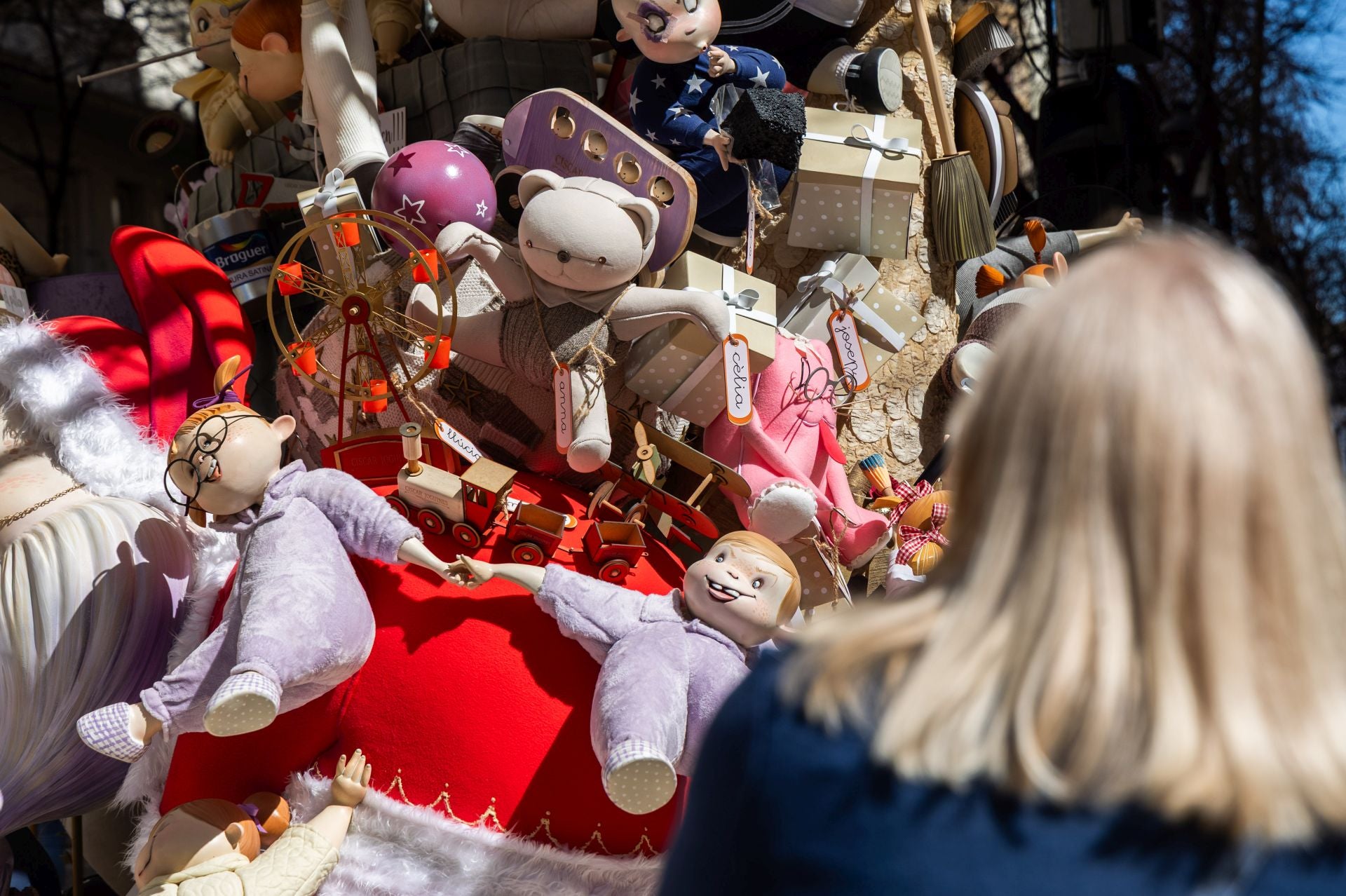 Así es la falla infantil de Císcar-Burriana, segunda clasificada en Especial