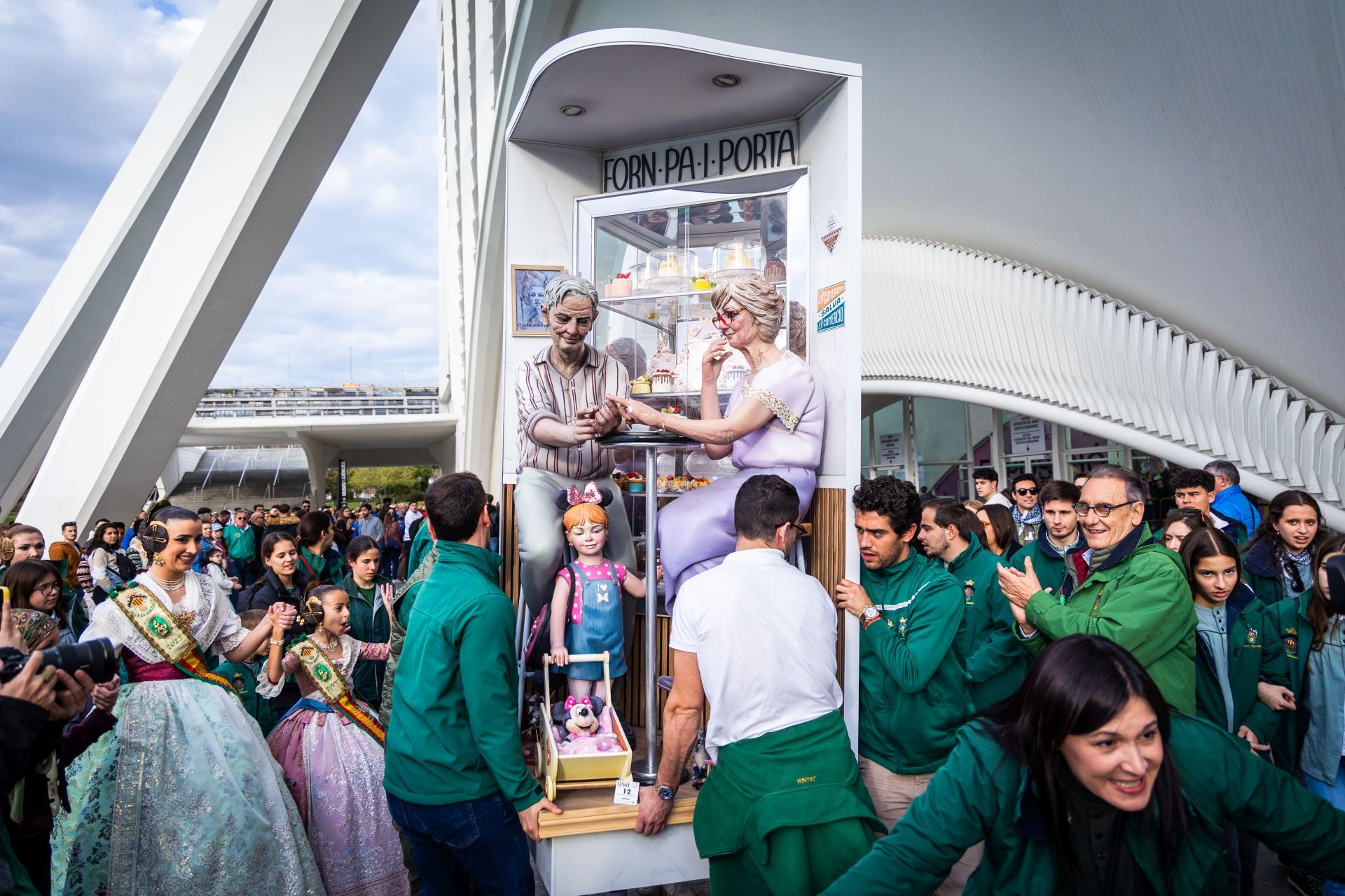 FOTOS | Convento Jerusalén gana el Ninot Indultat de las Fallas de Valencia 2025