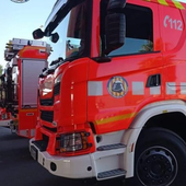 Camión de bomberos.