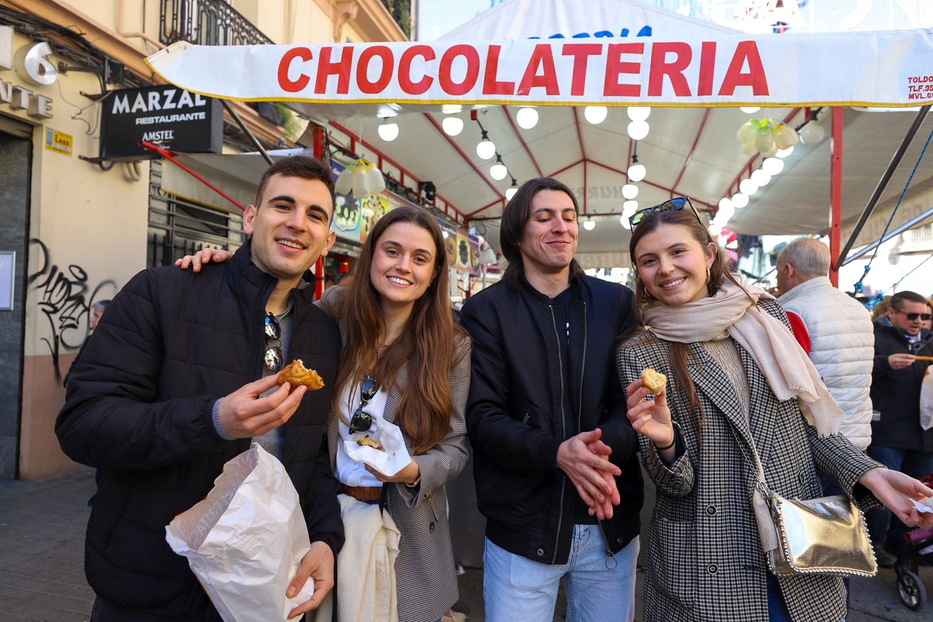 Ambientazo fallero este sábado en Valencia