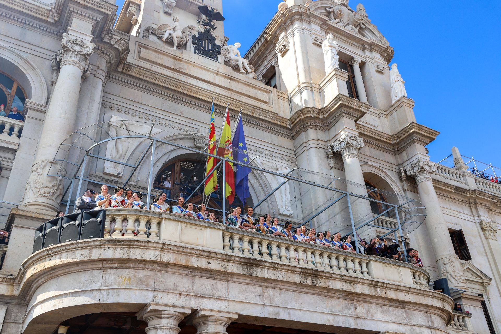 FOTOS | Así ha sido la mascletà del sábado 15 de marzo de 2025