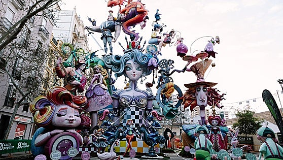 Fotos: Así es la falla de Exposición-Micer Mascó en 2025