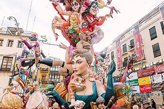 Fotos: Así es la falla de Plaza del Pilar en 2025