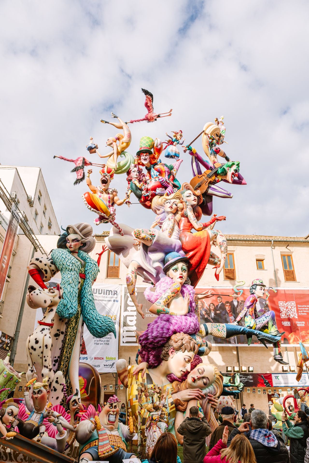 Fotos: Así es la falla de Plaza del Pilar en 2025