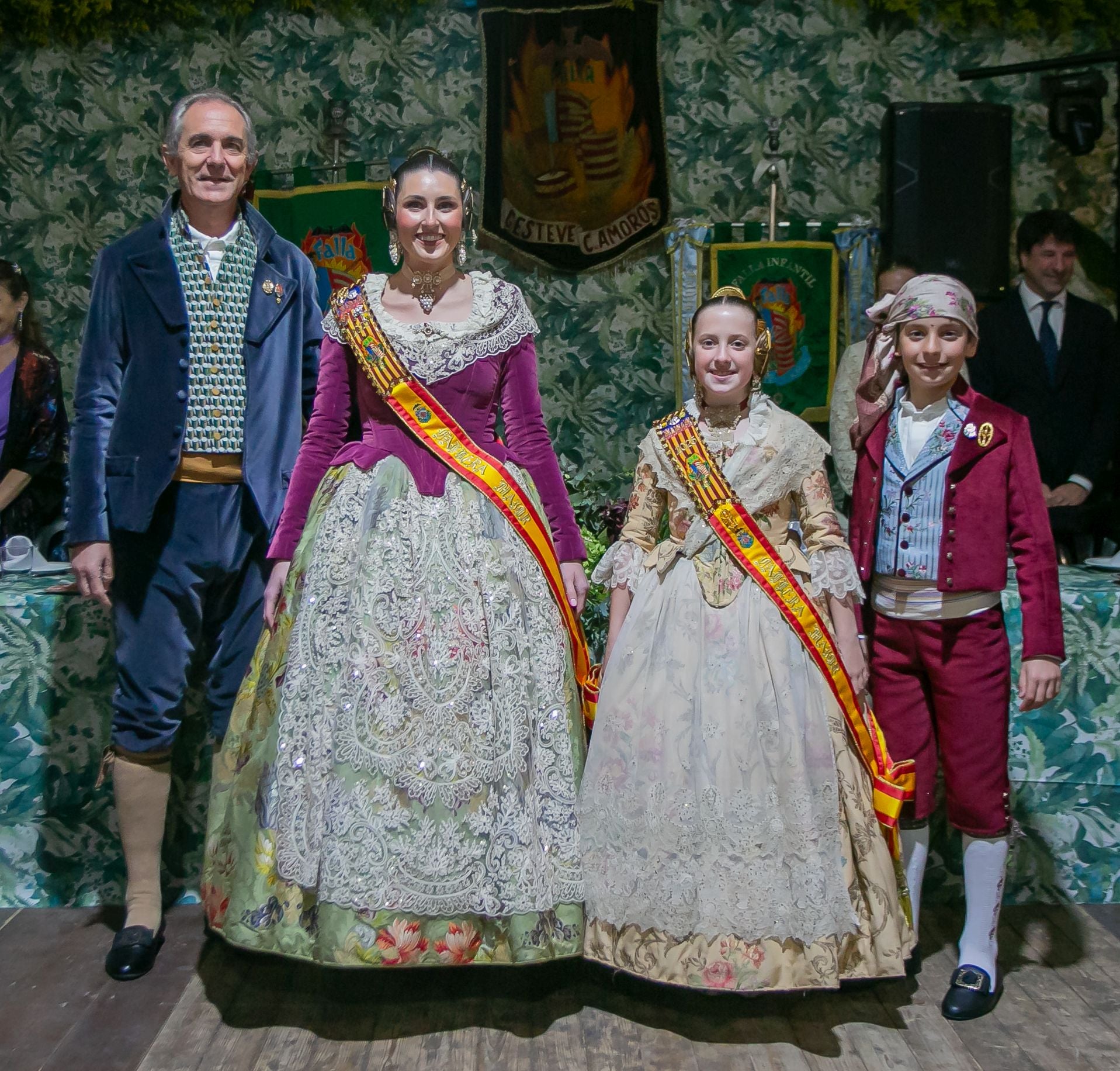 Eduardo Herrero, Blanca Giner, Maru Cortina y Álvaro Alonso. 