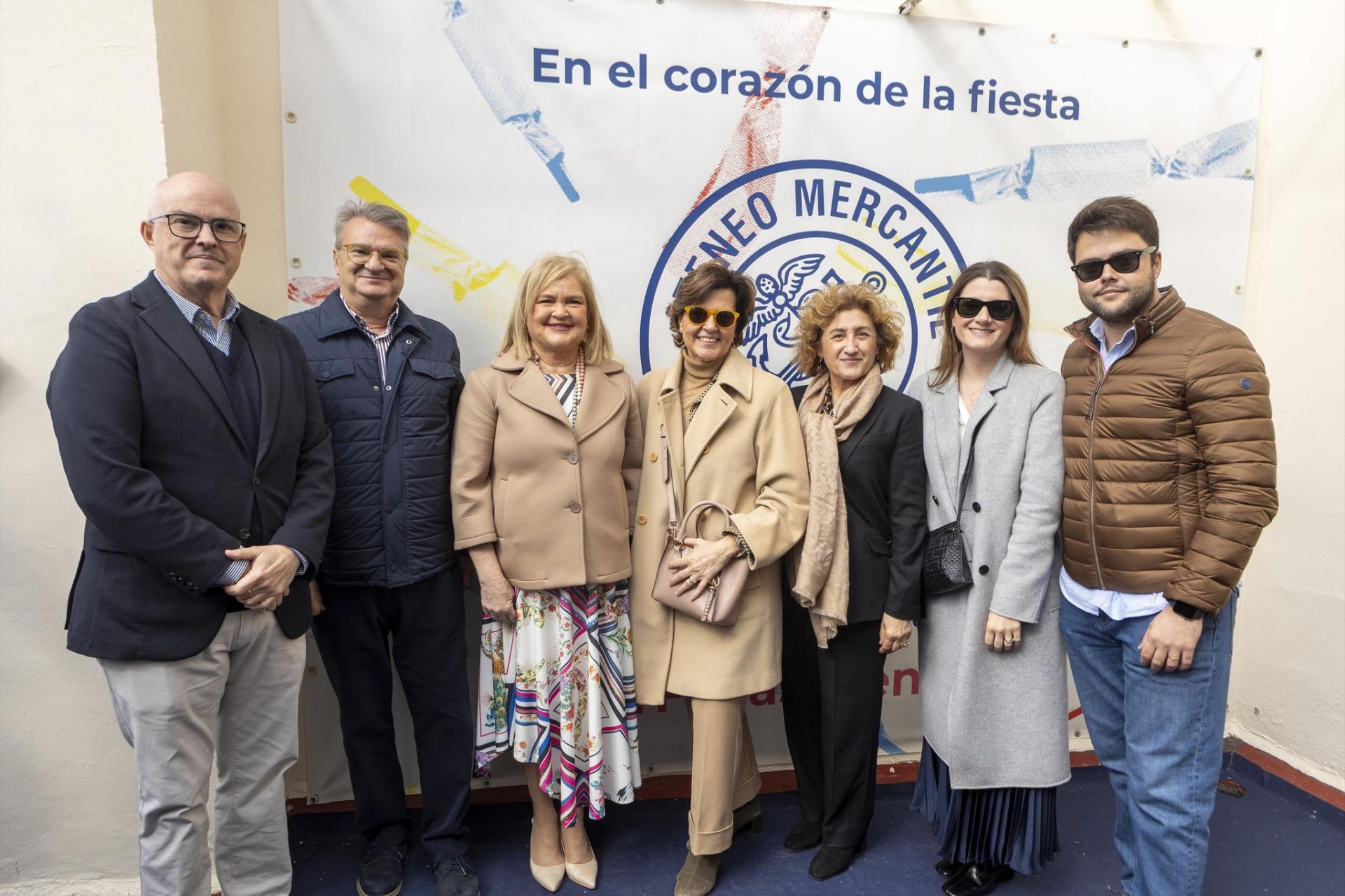 Fernando de Rosa, Juan José Benavent, Carmen de Rosa, María Silvestre y María Benavent.