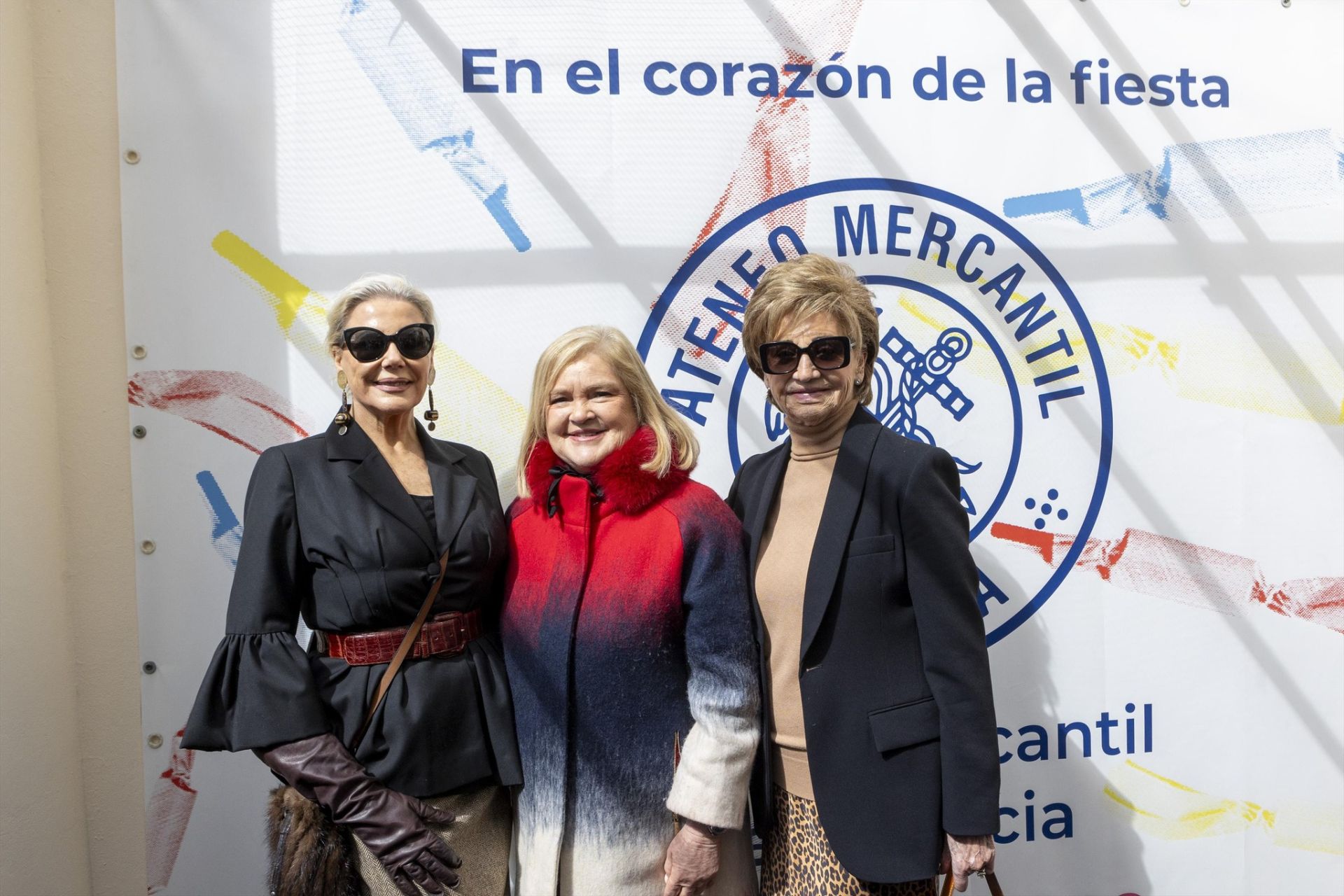 Laura Fitera, Carmen de Rosa y Amparo Lacomba.