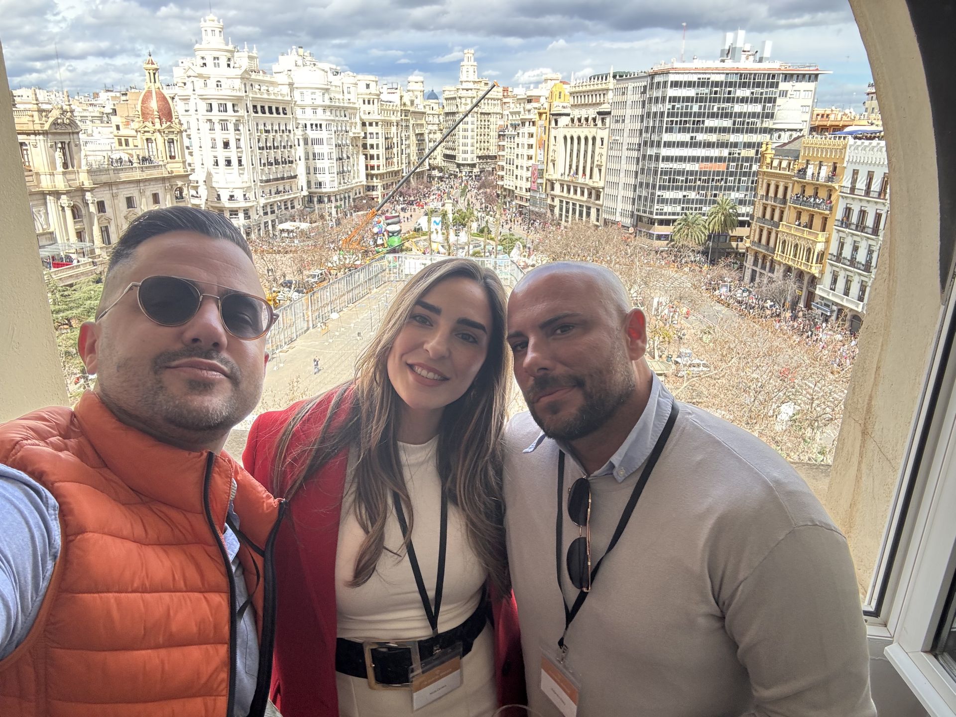 Manuel González, Nuria Cervera y Alejandro Resta.