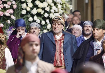 Juan Roig y Hortensia Herrero, presentes en la Ofrenda este lunes